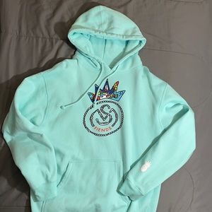 J. COLE BAS DREAMVILLE FIENDS HOODIE MENS MEDIUM